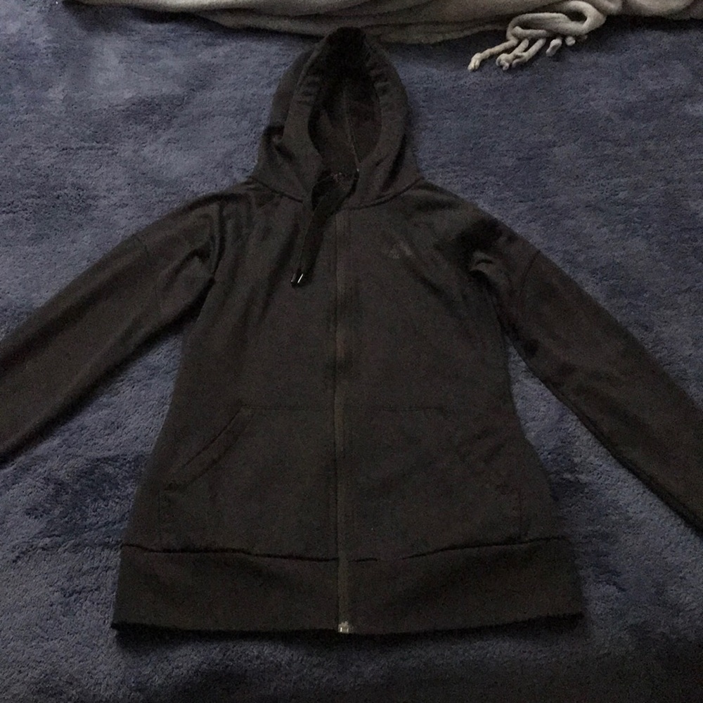 The North face zip up hoodie size XS